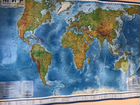 Физическая карта мира 1:25000000