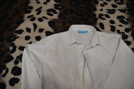 Рубашка белая Futurino на мальчика 158-168