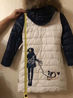 Тёплое пальто для девочки