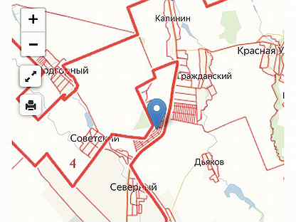 Снт северный карта
