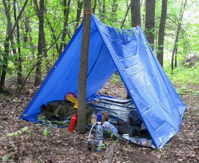 Тент укрывной полог универсальный 120гр. 6*8