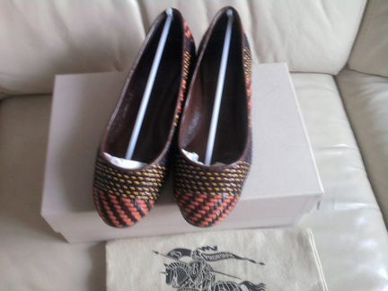 Балетки Burberry оригинал р.37