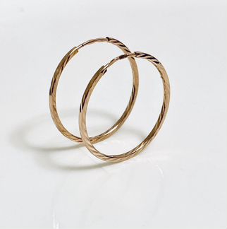 Золотые серьги