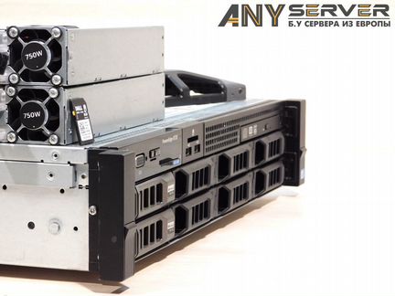 Сервер Dell R720 LFF 2x E5-2697v2 32Gb H710 8x3.5
