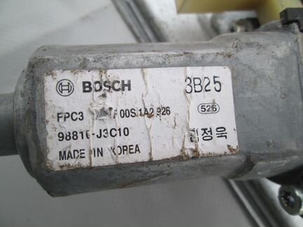 Стеклоподъемник задний левый Шевроле Круз