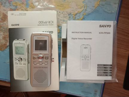 Диктофон sanyo ICR-FP500