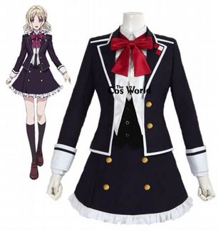 Школьный аниме костюм косплея Komori Yui р-р XL