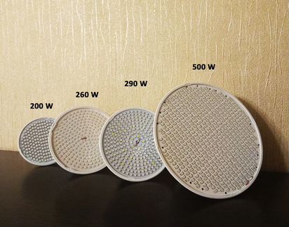 Фитолампы Led: - 200w; 260w; 290w; 500w