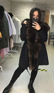Парка с мехом