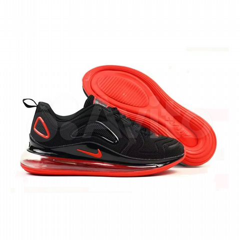 nike air max 720 black and red