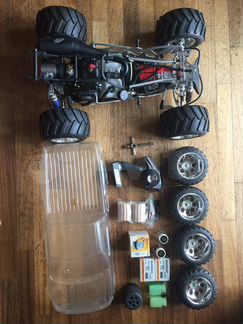 FG Competition monster truck 4WD 1/6 RC бензиновый