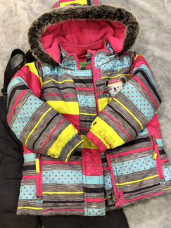 Зимний костюм для девочки 92