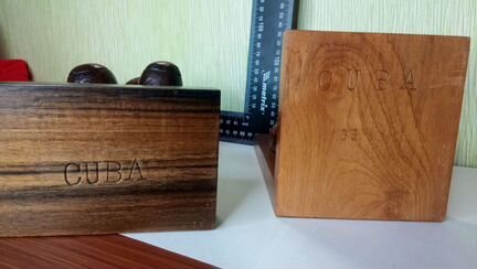 Две статуэтки Идолов. Куба, 70-е годы