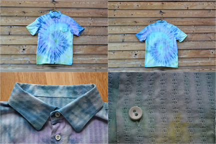 Тай Дай (tie dye) Рубашки и шорты 44-48 рр