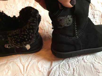 Сапожки зимние для девочки 21 размер