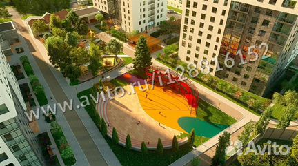 1-к квартира, 38.6 м², 12/25 эт.