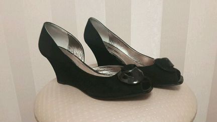 Туфли замшевые р.40