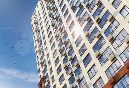 4-к квартира, 128.4 м², 4/19 эт.