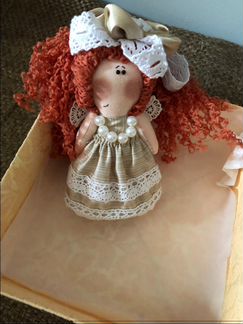 Кукла-талисман-оберег Интерьерная «Ангел»