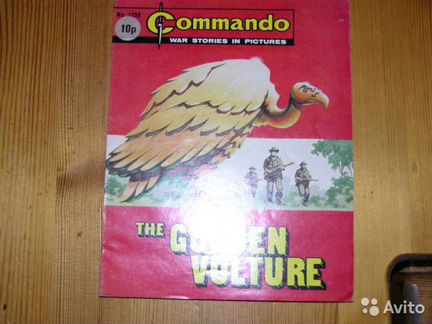 Комиксы The Golden Vulture, на английском языке