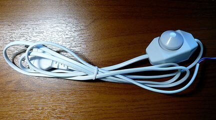 Шнур эл.тех.для настенных светильников с выкл