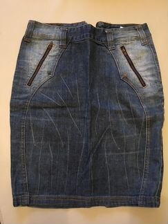 Юбка джинсовая