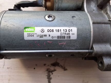 Стартер мерседес вито 0051511301