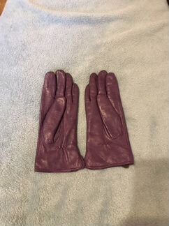 Перчатки кожаные