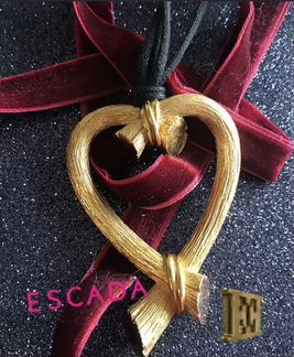 Подвес кулон колье Escada винтаж