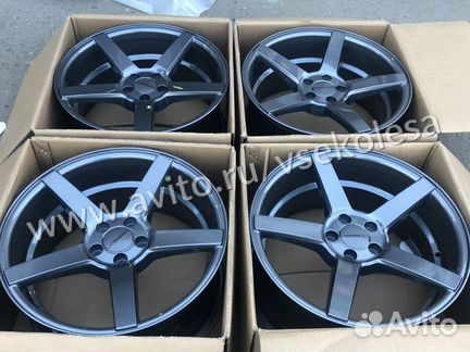 Vossen cv3 r17 графит Вогнутые комплект дисков
