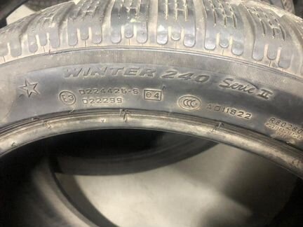 Пара зимних шин Pirelli 255/40 R19