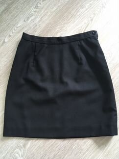 Юбка чёрная классическая