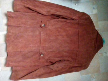 Пиджак мужской замша