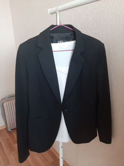 Пиджак черный женский Zara