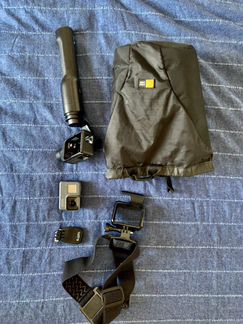 Камера GoPro Hero 6 + стабилизатор и крепления