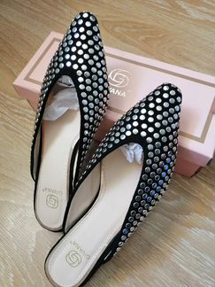 Новые Мюли с клепками