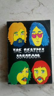 Книга с нотами и словами beatls и биография Леннон