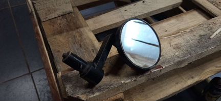 Зеркало в руль мото 25мм чоппер боббер