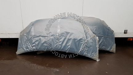 Новый капот Газель цвет Балтика. Установка