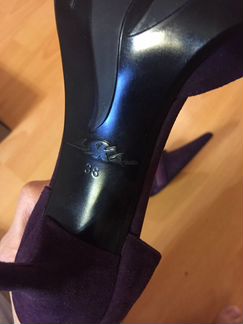 Туфли натуральная замша