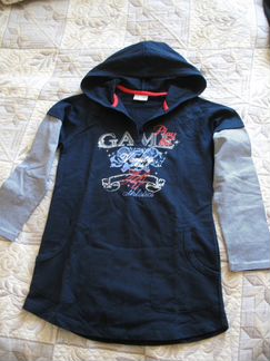 Толстовка удлинённая