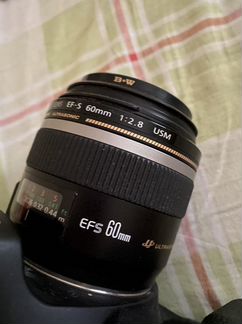 Объектив canon efs 60mm macro