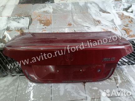 Крышка багажника до рест бмв е60 красная