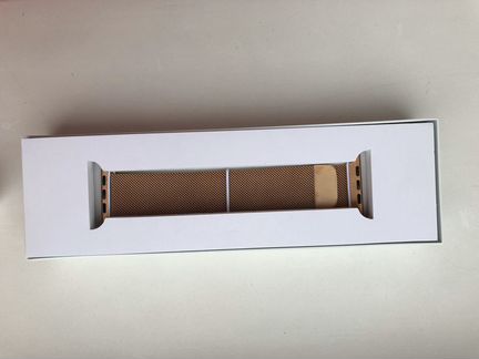 Ремешок Apple Watch 42 mm золотистый магнит