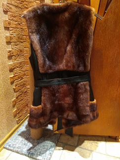 Жилет норковый