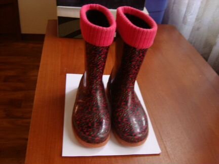 Резиновые сапоги для девочки р. 33