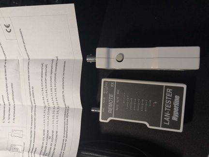 Тестер LT-100 для витой пары Hyperline HL-NCT1