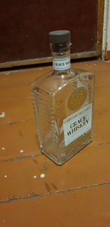 Бутылка пустая, из под виски 0,7л
