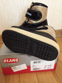 Резиновые тёплые сапожки Olang
