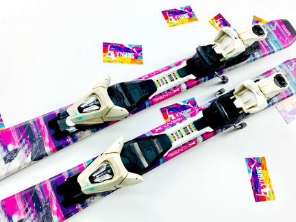 Горные лыжи детские розовые Atomic 100 cm